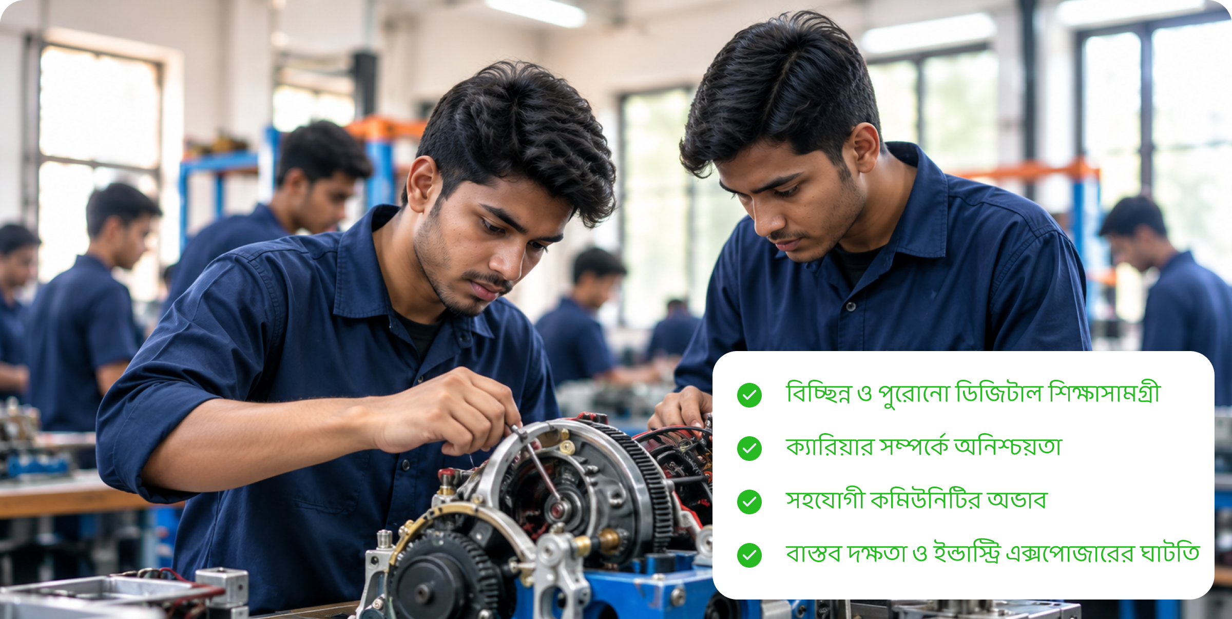 শিক্ষার্থীদের সমস্যা ও Rootx Care-এর সমাধান